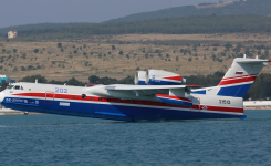 Un Beriev Be-200 chez Tarmac Aerosave